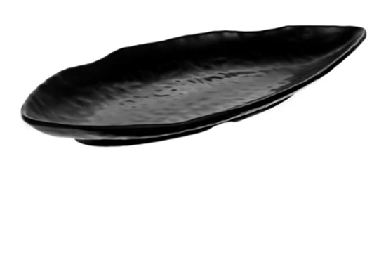 Picture of BLK SFT LEAF PLATTER