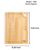 Picture of LEC CHOPPING BOARD WOOD MED WS 1027