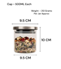 Picture of LEC GLASS JAR W/SCREW STEEL LID 600ML 3039