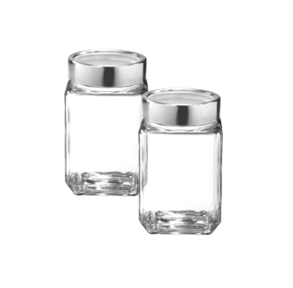 Picture of LEC GLASS JAR W/STEEL LID 310ML 3049