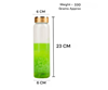 Picture of LEC GLASS BOTTLE 2P CYRIC W/GOLD LID 1L 3116