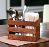 Picture of AVC SPOON HOLDER WOOD STRIPE 2IN1 2211