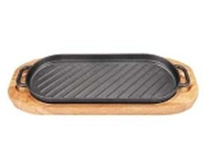 Picture of CHAFFEX CAST IRON 8008 SIZZLER OVAL LONG 30X10CM