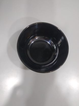 Picture of BLK GLOSSY NWL ROUND SOUP BOWL