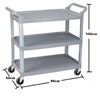 Picture of HK SERVICE CART TROLLY 3 TIER