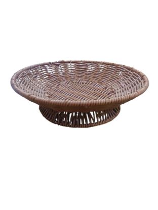 Picture of CHAFFEX POLY BASKET ROUND W/BASE 10 25X7 (BROWN)