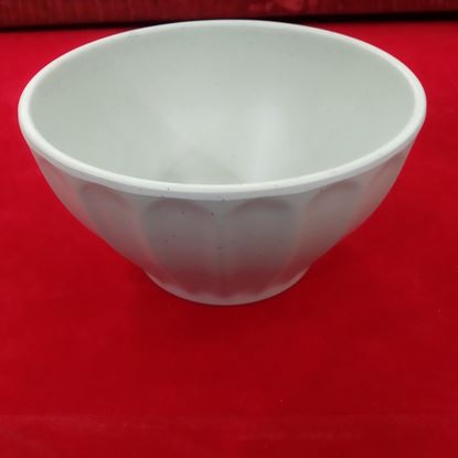 Picture of STN MARBLE DOT LOTUS BOWL MED 2302