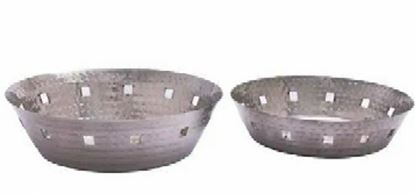 Picture of TRI BREAD BASKET ROUND HAMMR 22X12CM