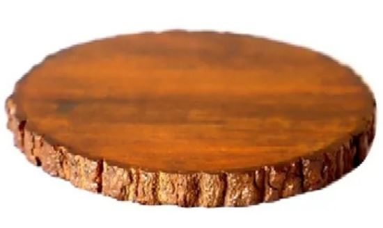 Picture of SHL WOOD BARK PLATTER 11