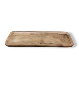Picture of SHL WOOD RECT PLATTER ROUND EDGE 14X6 1593 C