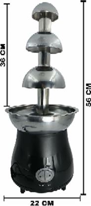 Picture of ELINVER CHOCOLATE FOUNTAIN 3 TIER