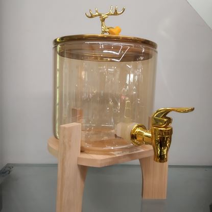 Picture of IMP CFENG JUICE DISPENSER 2.5L WOOD LID & STAND WW