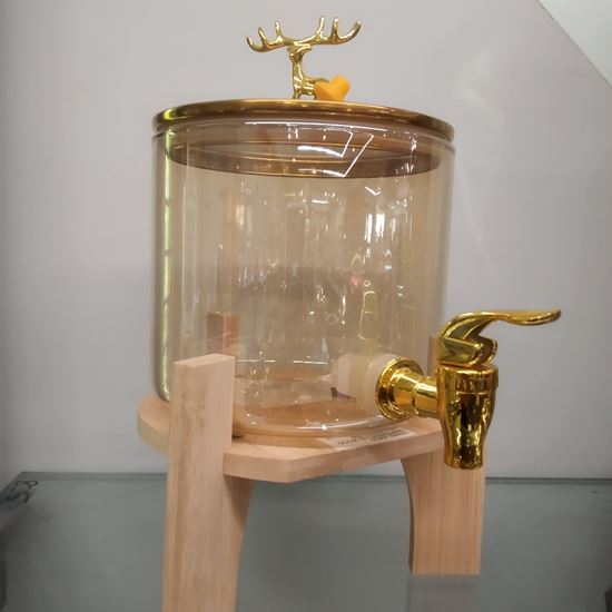 Picture of IMP CFENG JUICE DISPENSER 2.5L WOOD LID & STAND WW