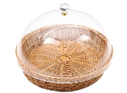 Picture of MOSC POLY BASKET W/COVER ROUND 29CM