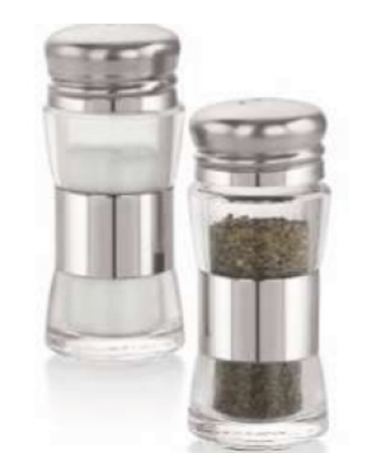 Picture of MZD SALT & PEPPER DOLA