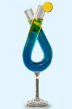 Picture of MNSN CROSS LIT TUBE GLASS 200ML
