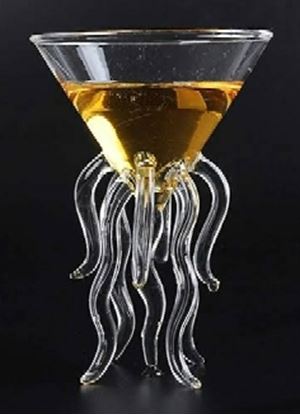 Picture of MNSN OCTOPUS COCKTAIL GLASS 250ML M-009
