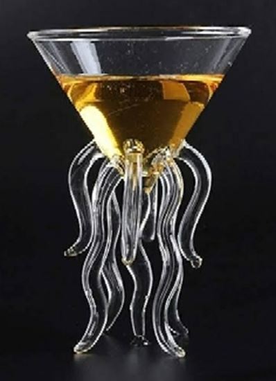 Picture of MNSN OCTOPUS COCKTAIL GLASS 250ML M-009