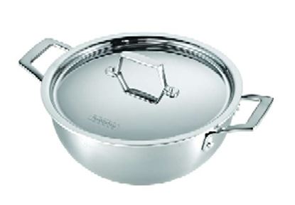 Picture of TMT AEOIN DEEP KADAI SS LID 40CM 98050028
