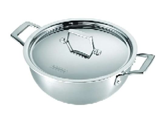 Picture of TMT AEOIN DEEP KADAI SS LID 40CM 98050028