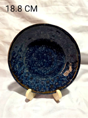 Picture of CC STUDIO BLUE SIDE PLATE 18.8CM