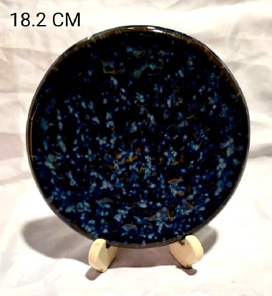 Picture of CC STUDIO BLUE PIZZA PLATE SMALL 18.2CM