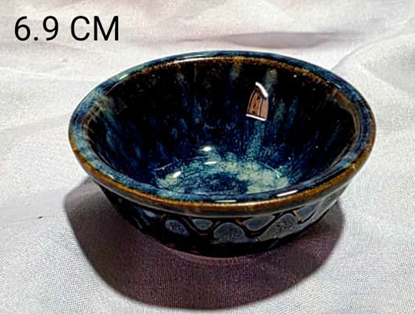 Picture of CC STUDIO BLUE DIP BOWL 6.9CM