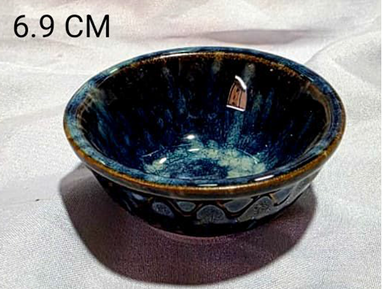 Picture of CC STUDIO BLUE DIP BOWL 6.9CM