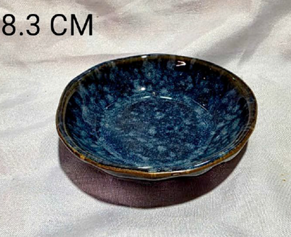 Picture of CC STUDIO BLUE SMALL DISH 8.3CM