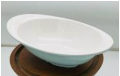 Picture of HNH ML DUAL MINT GREEN BOAT BOWL 8