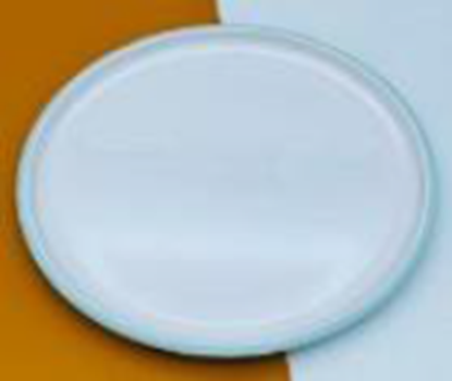 Picture of HNH ML DUAL MINT GREEN ROUND RIM PLATE 12