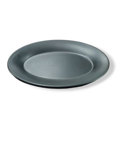 Picture of BLK PFT CHAT PLATE OVAL 11020
