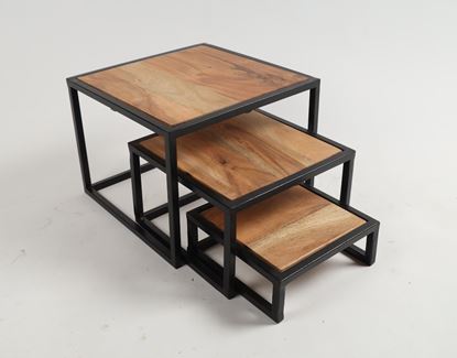 Picture of SHL WOOD RISER NESTING STAND SQUARE 3P 1700