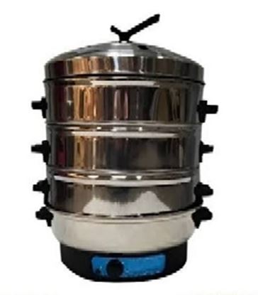 Picture of ELINVER CORN STEAMER ELINVERECTRIC 40CM 2 TIER