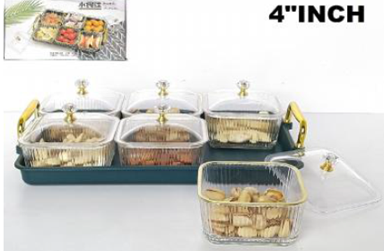 Picture of IMP DELI BOWL 4 W/LID 13P W/TRAY LSA L9098-L13