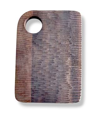 Picture of CK WOOD RECT PLATTER BROWN W/ HOLE 33X20CM 2006