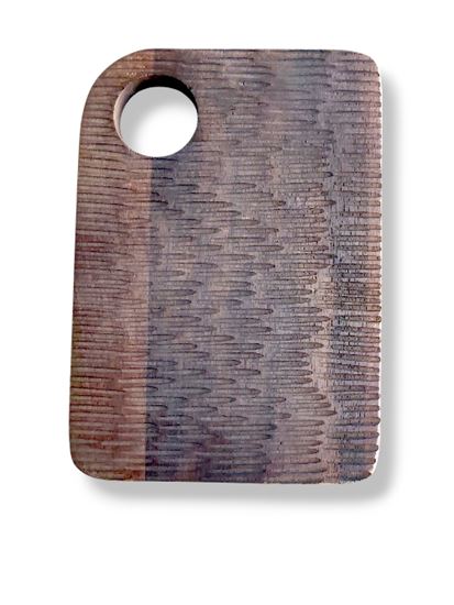 Picture of CK WOOD RECT PLATTER BROWN W/ HOLE 33X20CM 2006