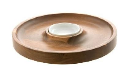 Picture of CK WOOD CHIP N DIP PLATTER ROUND 25CM 2022
