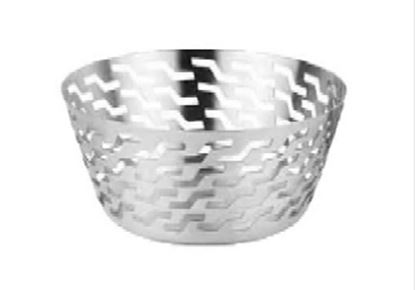 Picture of TRI BREAD BASKET ZIGZAG 30X9CM