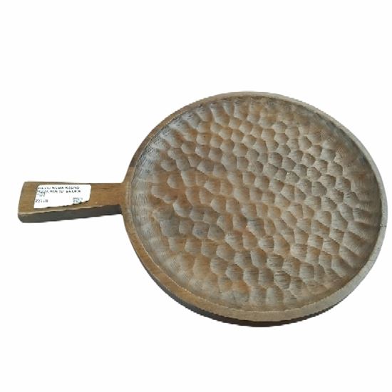 Picture of CK WOOD HMMR ROUND PIZZA PAN 10 BROWN 2026