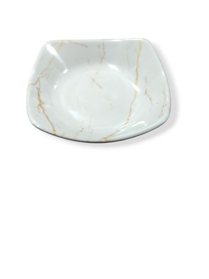 Picture of CRCT CHAT PLATE SQUARE CURVE 5.25X5.25 BB-60