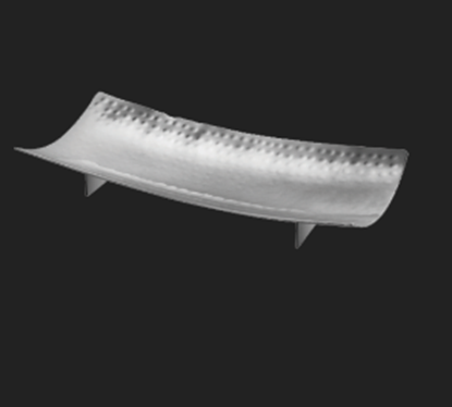 Picture of DESTELLER SPOON REST RECT. HAMMR 9X4