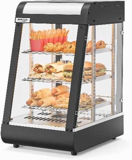 Picture of ELINVER DISPLAY SHOWCASE 2FT BLACK (PREMIUM) 1.5KW