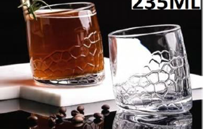 Picture of IMP BMX GLASS WHISKEY SLANT 260ML KTY6239