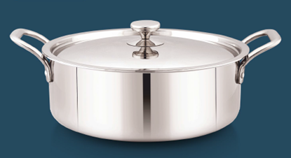 Picture of KZN 3PLY BIRYANI POT W/LID 7.5L 32CM