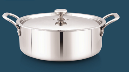 Picture of KZN 3PLY BIRYANI POT W/LID 11.5L 38CM