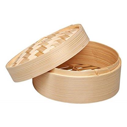 Picture of WOOD DIMSIM BASKET 26CM