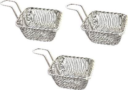 Picture of KMW BASKET SERVING TAPER W/LIFT HNDL 4X3.5