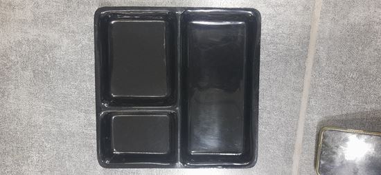 Picture of ACRYLIC BHAJI PAV 9X9 (BLACK)