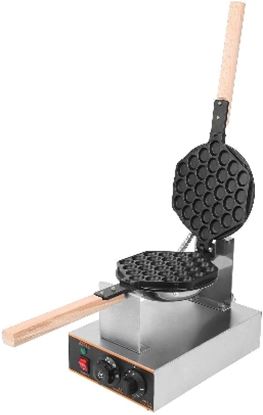 Picture of ELINVER WAFFLE BAKER ROTARY EGG WOOD HANDLE